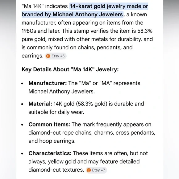 👩💐 ENGRAVED “#1 MOM” STAMPED AM 14 K GOLD MOTHER’S DAY PENDANT FOR NECKLACES - Picture 12 of 13